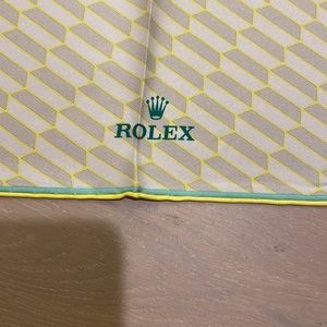 Authentic Rolex, silk scarf